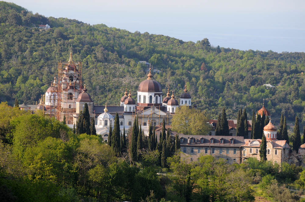 Андреевский скит, Афон