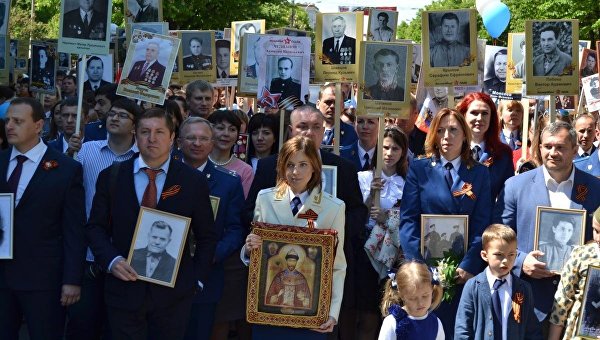 Поклонская в шествии