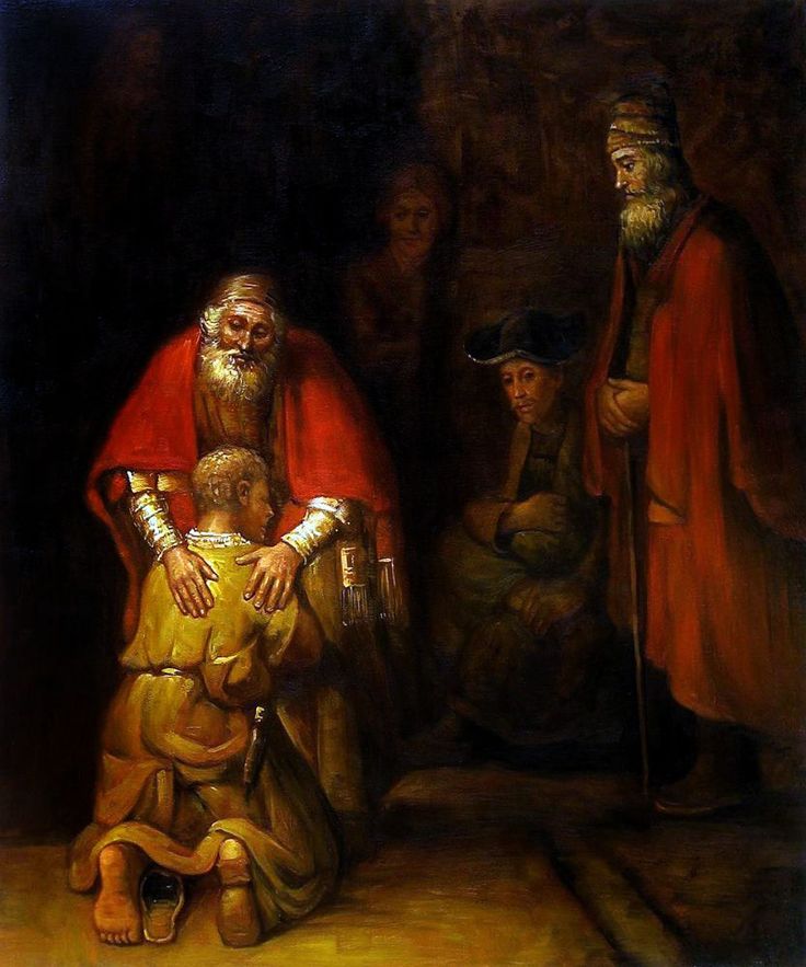 Рембранд Возвращение блудного сына