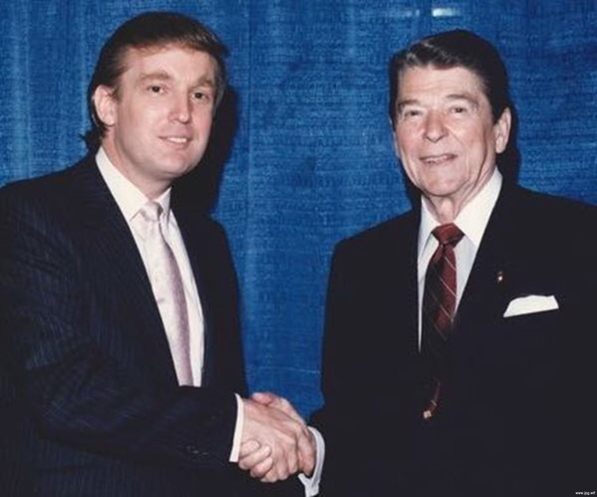 Трамп и Рейган, 1981